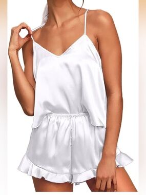 Womens satin pajamas